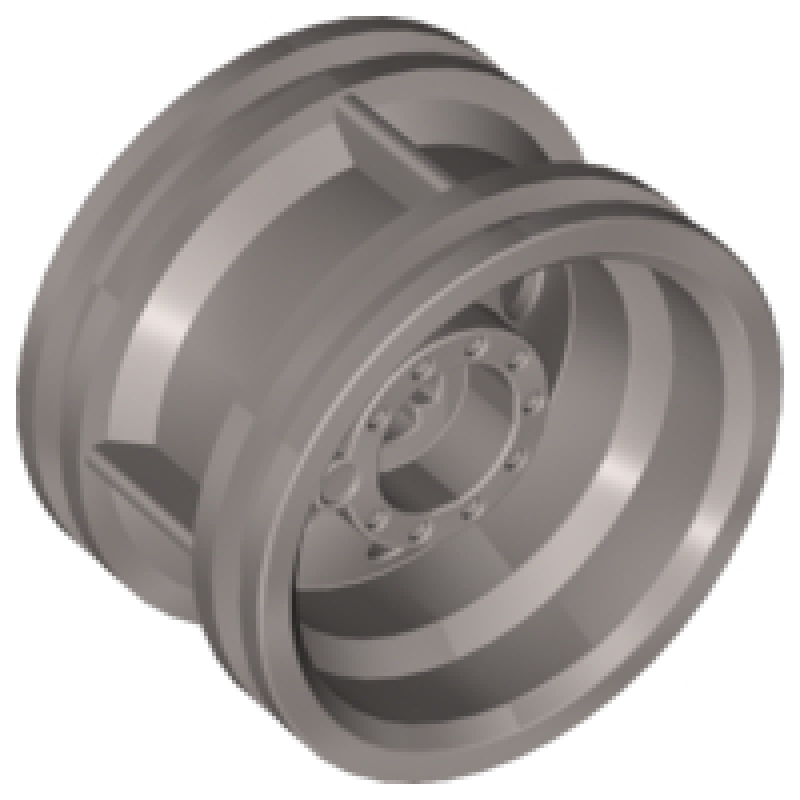 Wiel 30.4mm d. x 20mm Flat Silver